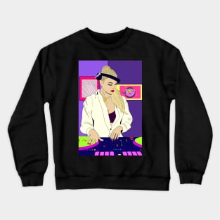 DJ Girl Crewneck Sweatshirt